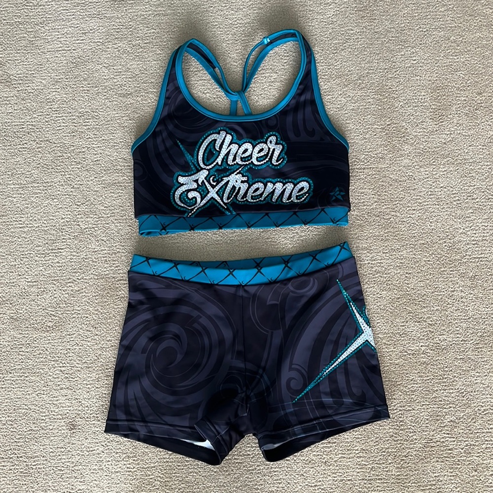 Cheer Extreme Practice Wear Set, size small
